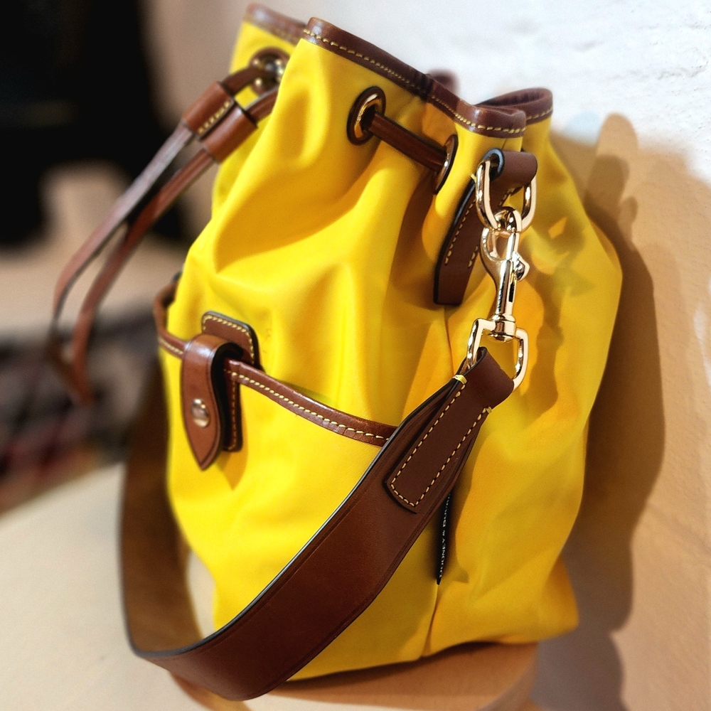 Yellow Drawstring Purse - image 3